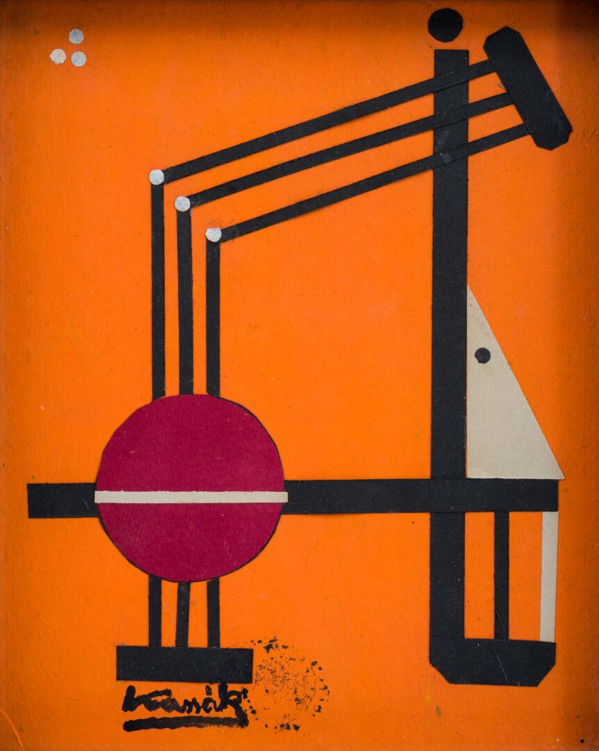 Null Lajos KASSAK (1887-1967)

Sans titre

Technique mixte (collage) sur papier &hellip;