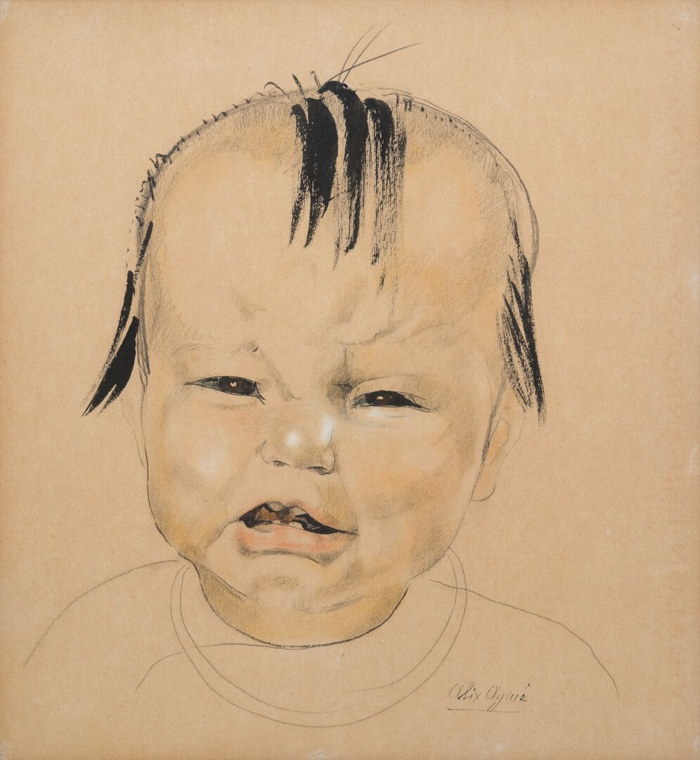 Null Alix AYMÉ (1894-1989)

Portrait d'enfant pleurnichant

Crayons et encre sur&hellip;