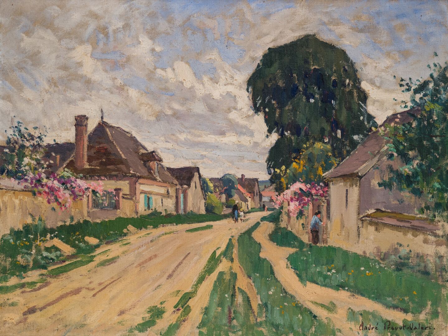 Null André PREVOT-VALERI (1890-1959)

Vue de village animée

Huile sur toile sig&hellip;
