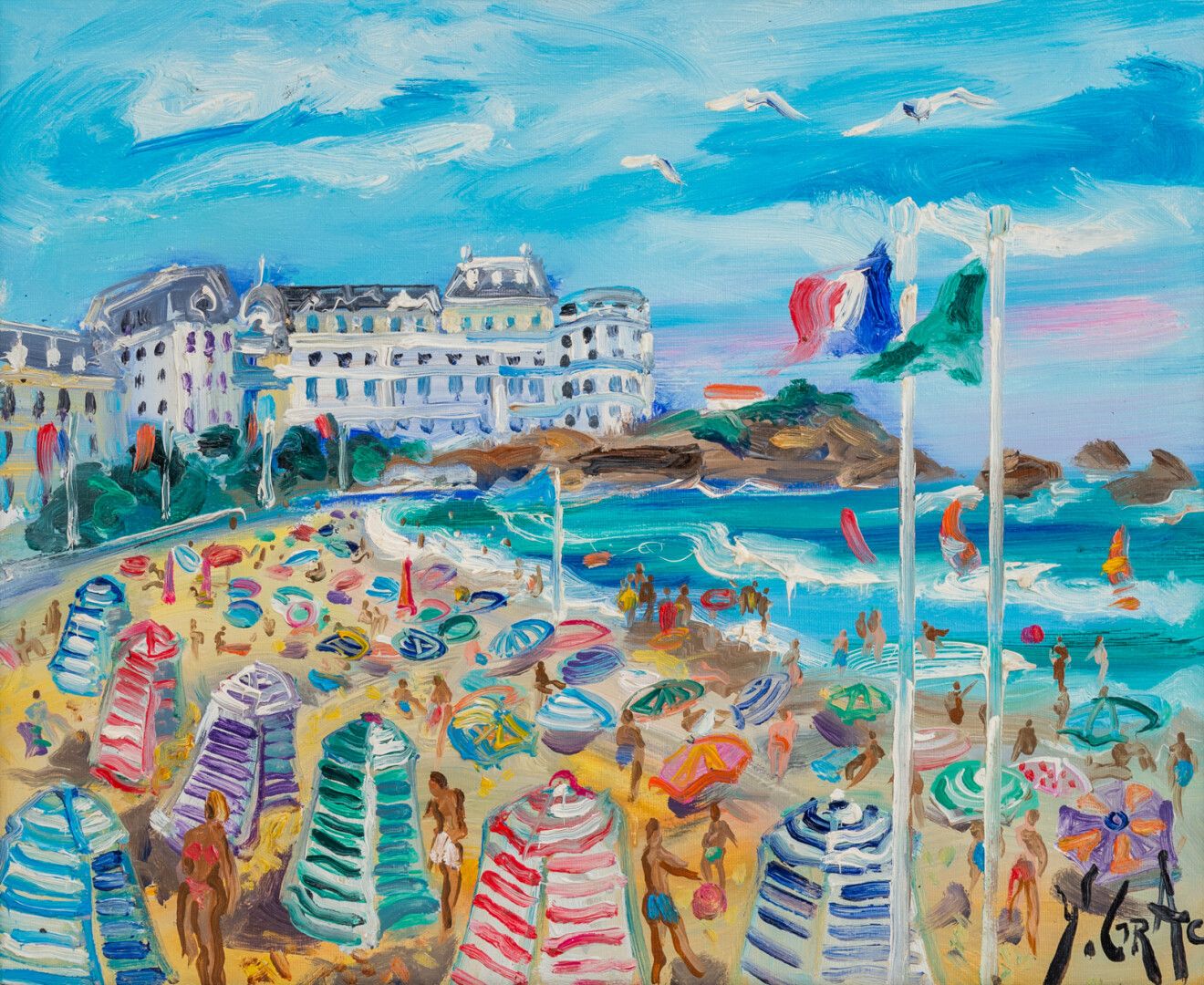 Null Yvon GRAC (1945)

Biarritz

Huile sur toile signée en bas à droite

37 x 44&hellip;