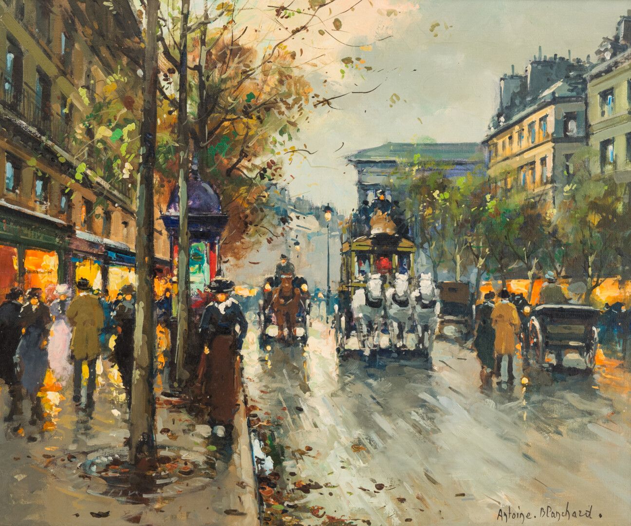Null Antoine BLANCHARD (1910-1988)

Rue de Paris

Toile signée en bas à droite

&hellip;