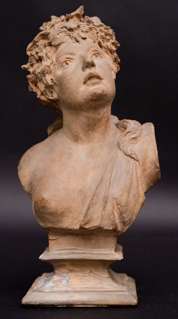Null Escuela francesa hacia 1900

Busto de mujer con el pecho descubierto

Terra&hellip;