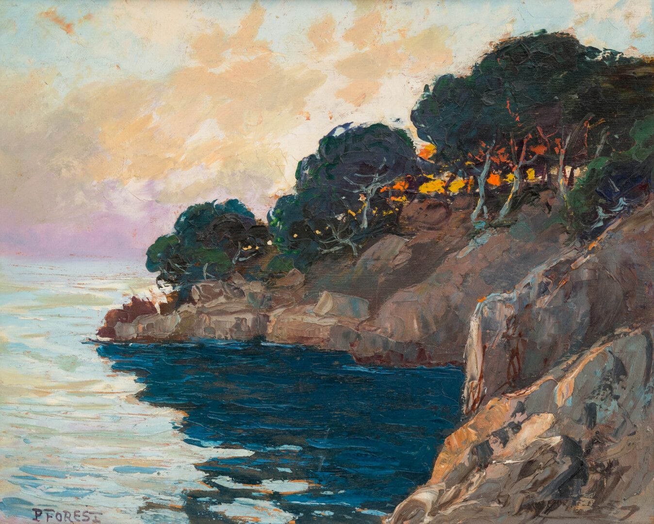 Null Pierre FOREST (1881-1971)

Seaside in the Mediterranean

Oil on panel signe&hellip;