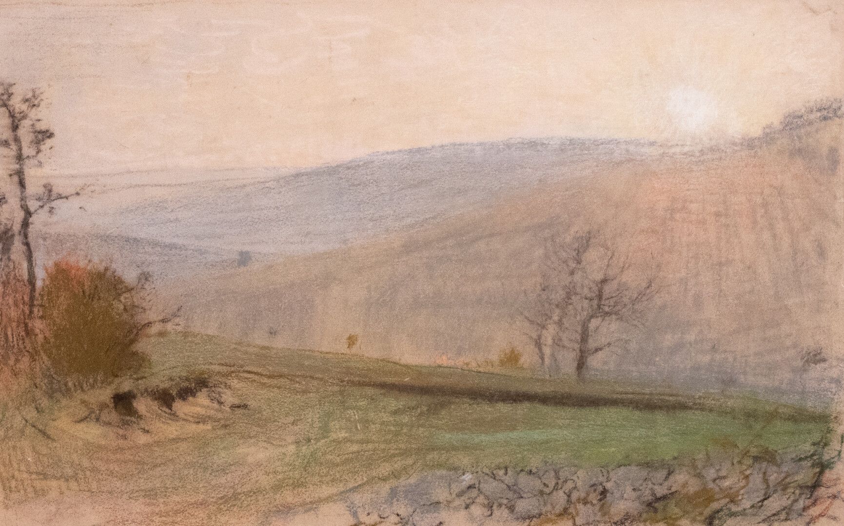 Null Gustave GUILLAUMET (1840-1887)

Alba in campagna

Pastello su carta, timbro&hellip;