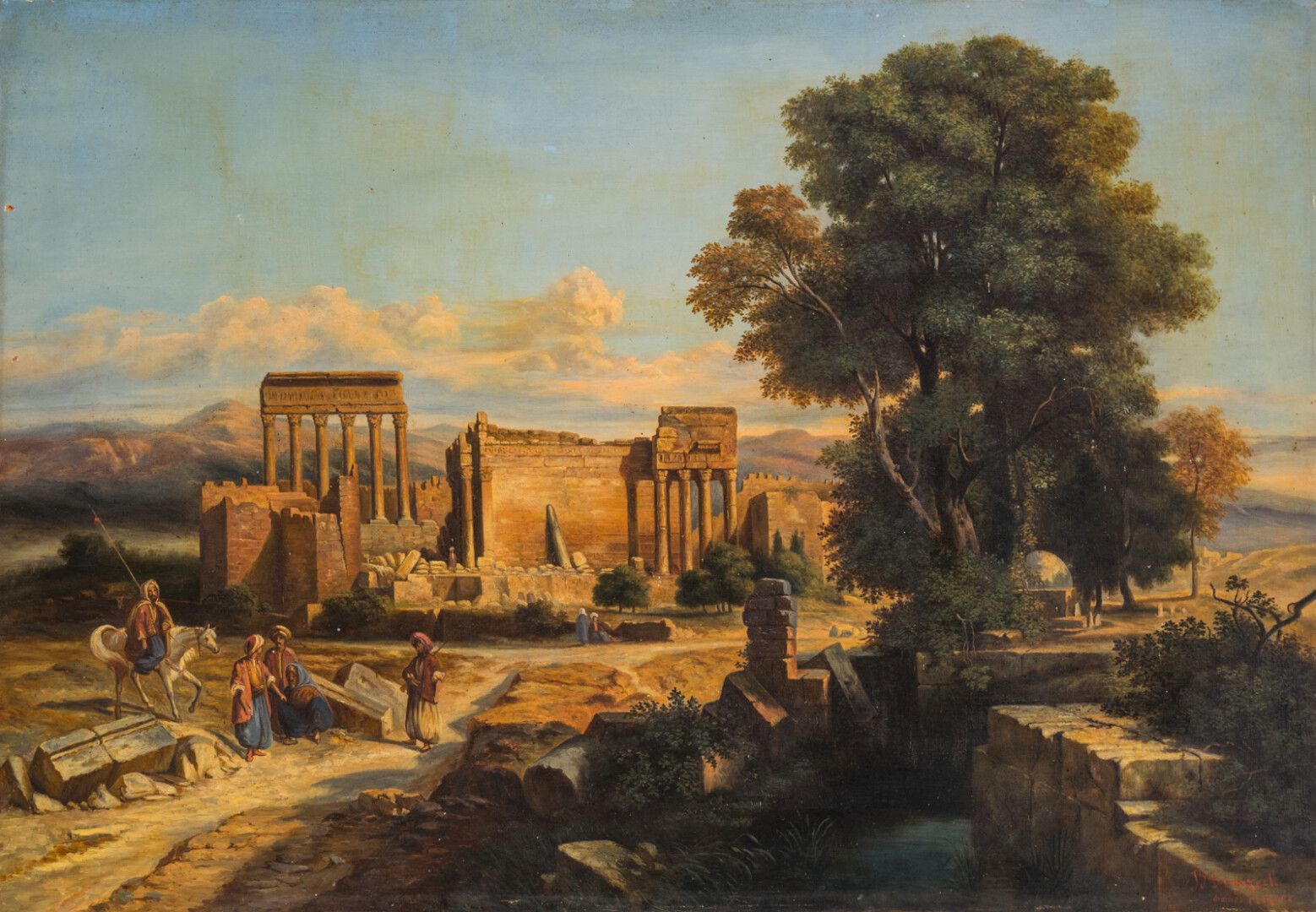 Null after Jules COIGNET

Ruins in Baalbek

Oil on canvas signed lower right "BE&hellip;