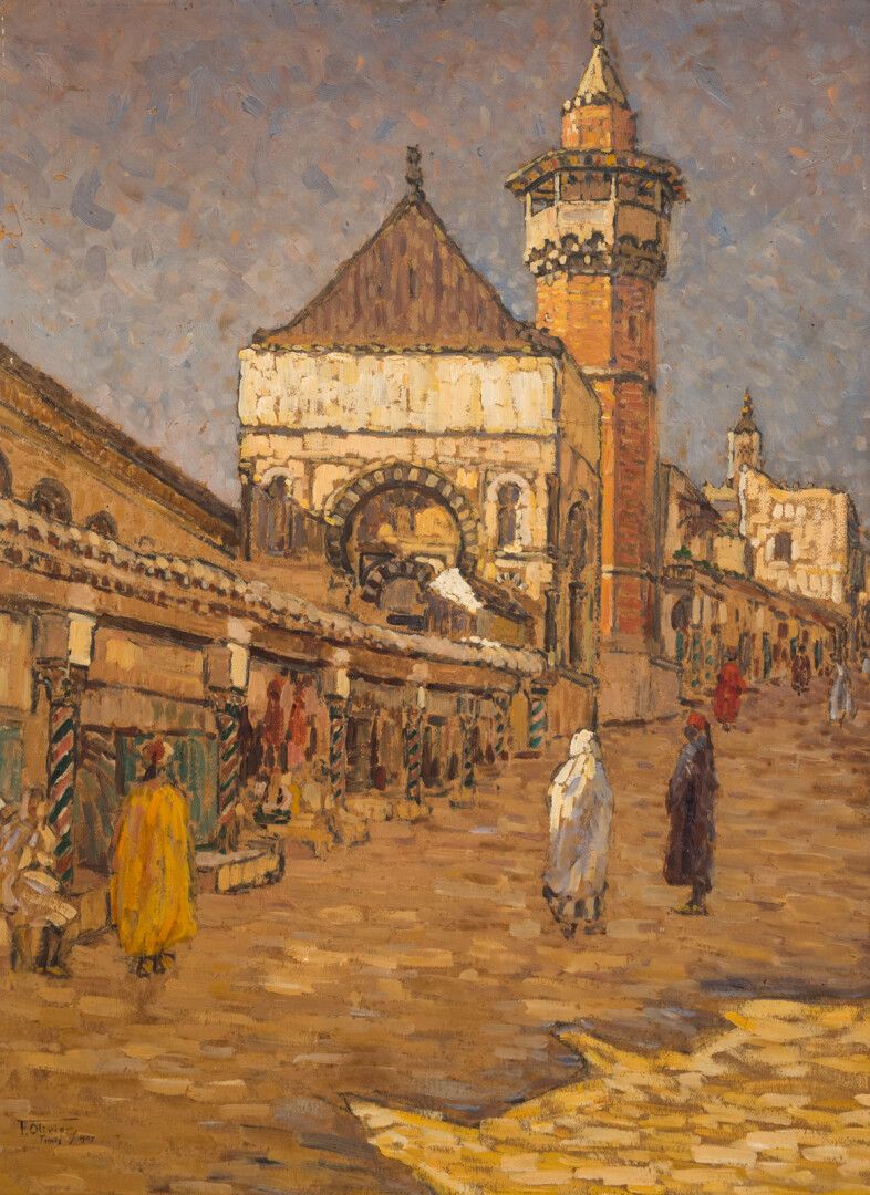 Null Ferdinand OLIVIER (1873-1957)

View of an animated medina

Oil on board sig&hellip;