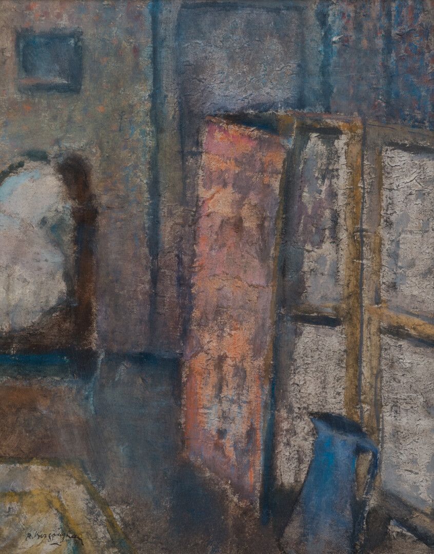 Null 拉乌尔-贝尔古纳(1900-1982)

带屏幕的房间内部

左下角签名的板上油画

37 x 30厘米