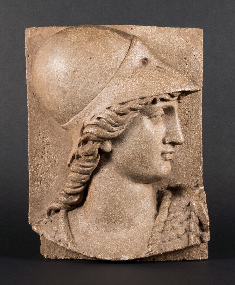 Null ECOLE MODERNE D'APRES L'ANTIQUE

Athéna 

Bas relief en pierre reconstituée&hellip;