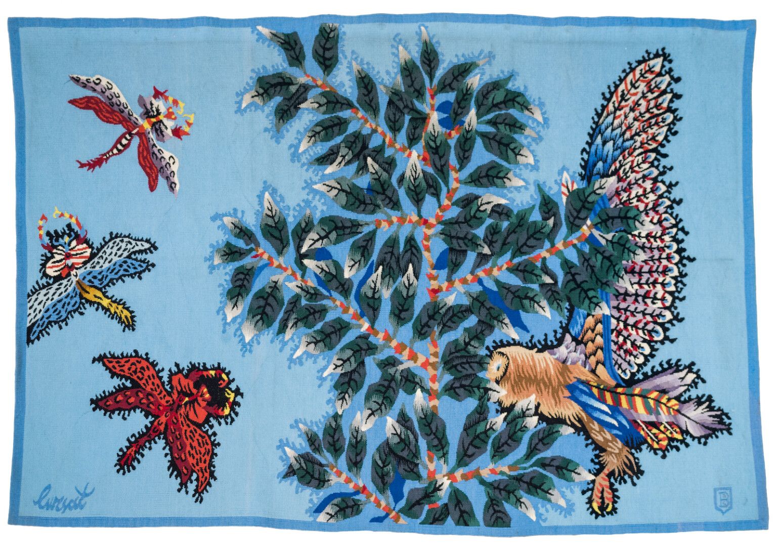 Null Jean LURCAT (1892 - 1966)

The three insects

Tapestry

122 x 178 cm