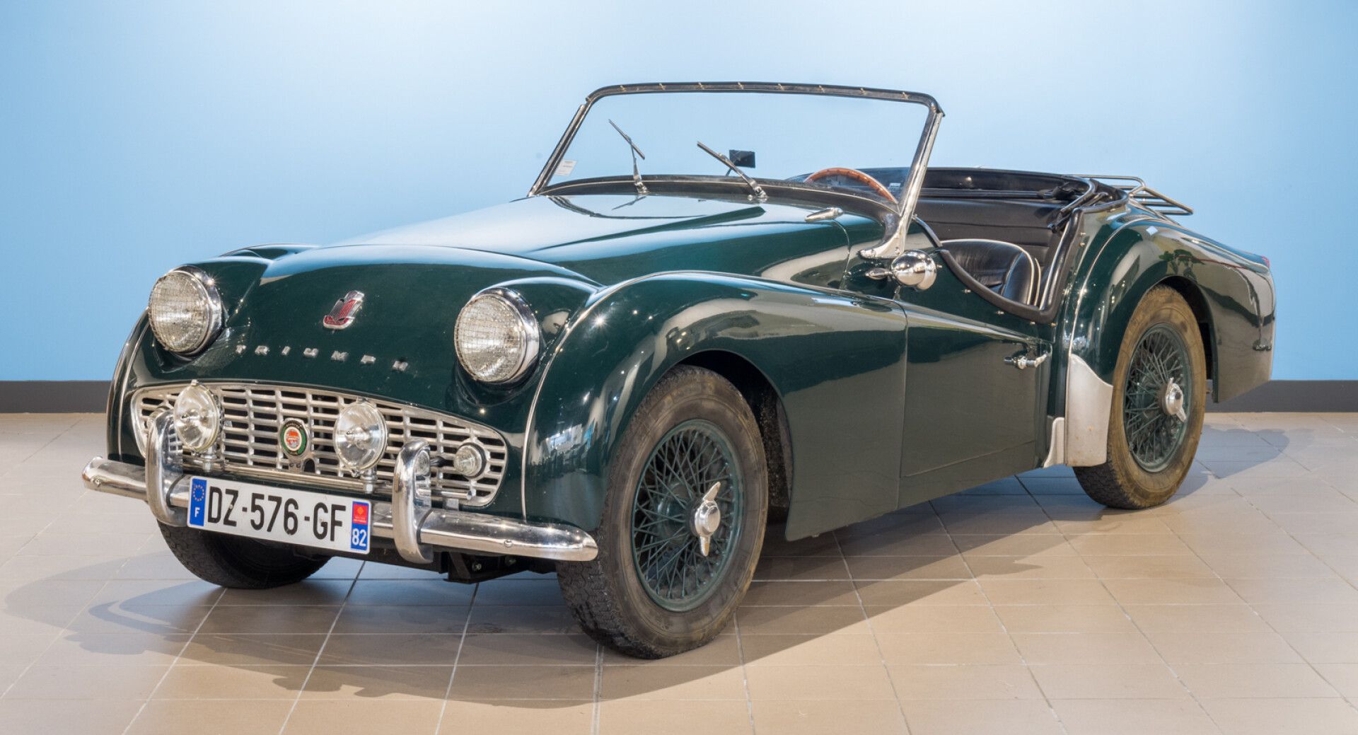 Null TRIUMPH TR3 A, 1959, Cabriolet, British Racing Green, 

Type : 20TR3, 15988&hellip;
