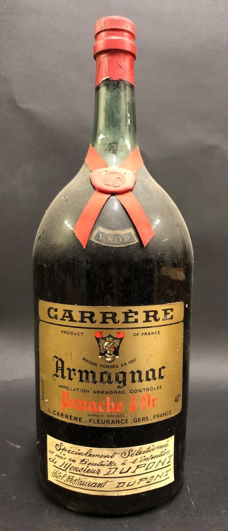 Null 1罐ARMAGNAC "Panache d'or", Carrère Fleurance VSOP
