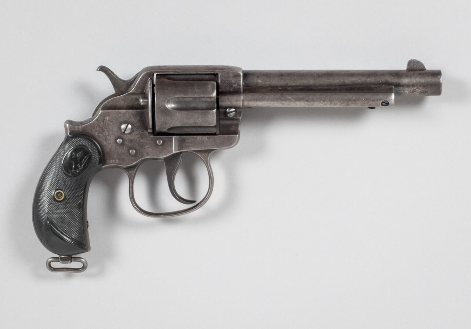 Null Grand revolver Colt 1878 DA. Arme n°43592, fabriqué en 1900. Calibre 45 Lon&hellip;