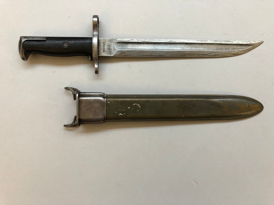 Null Bayonet for rifle Garand or Springfield 1903. Manufactured in 1911, shorten&hellip;