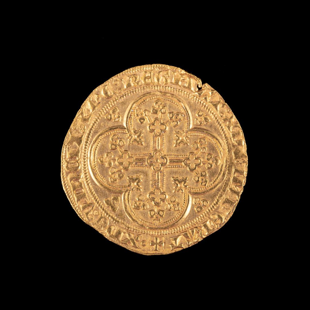 Null PHILIPPE VI 

Goldener Schild mit dem Stuhl 

2. Ausgabe 

Gewicht: 4.40 gr&hellip;