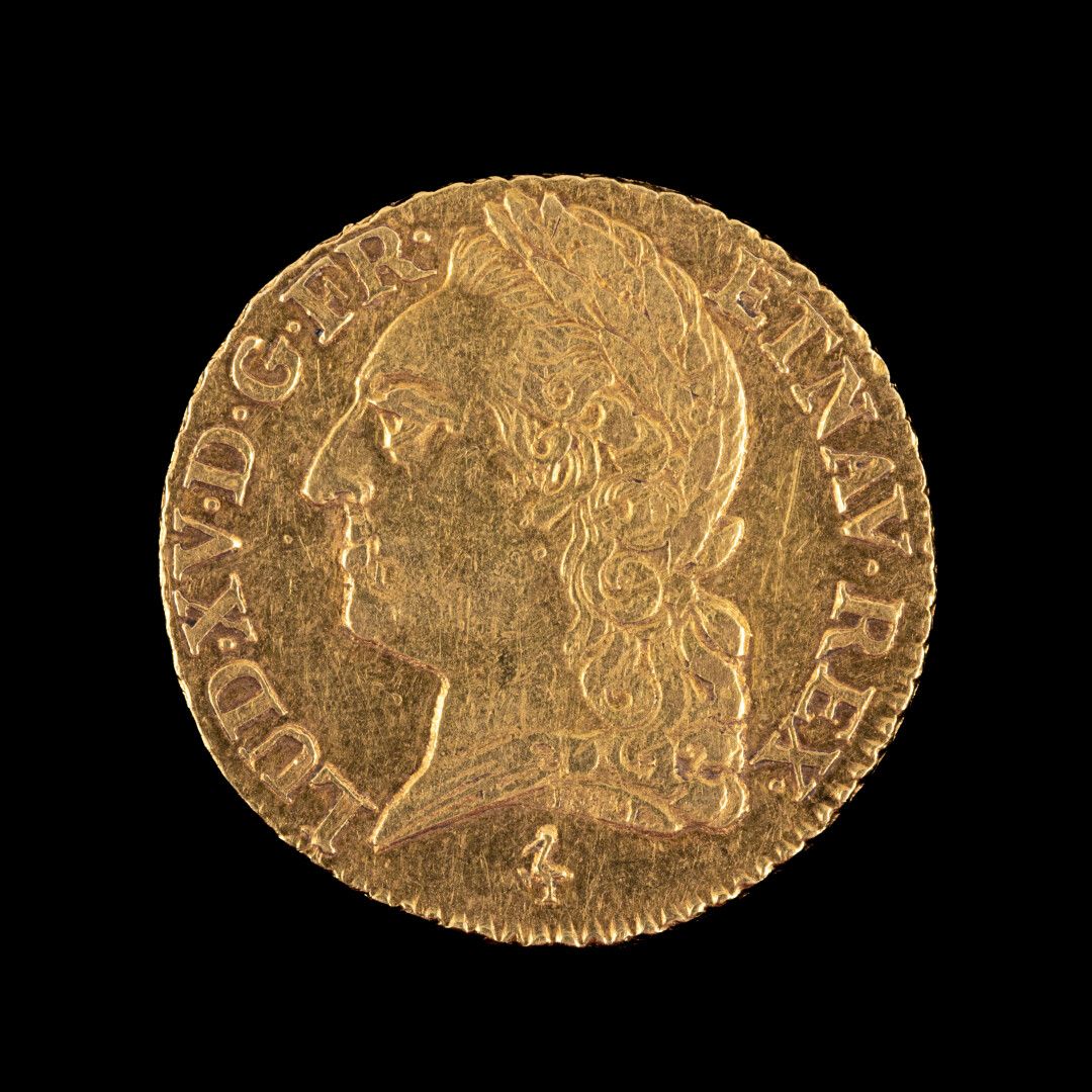 Null LOUIS XV 

Louis à la vieille tête or

1774 A Paris 

Poids: 7.90 g - TTB