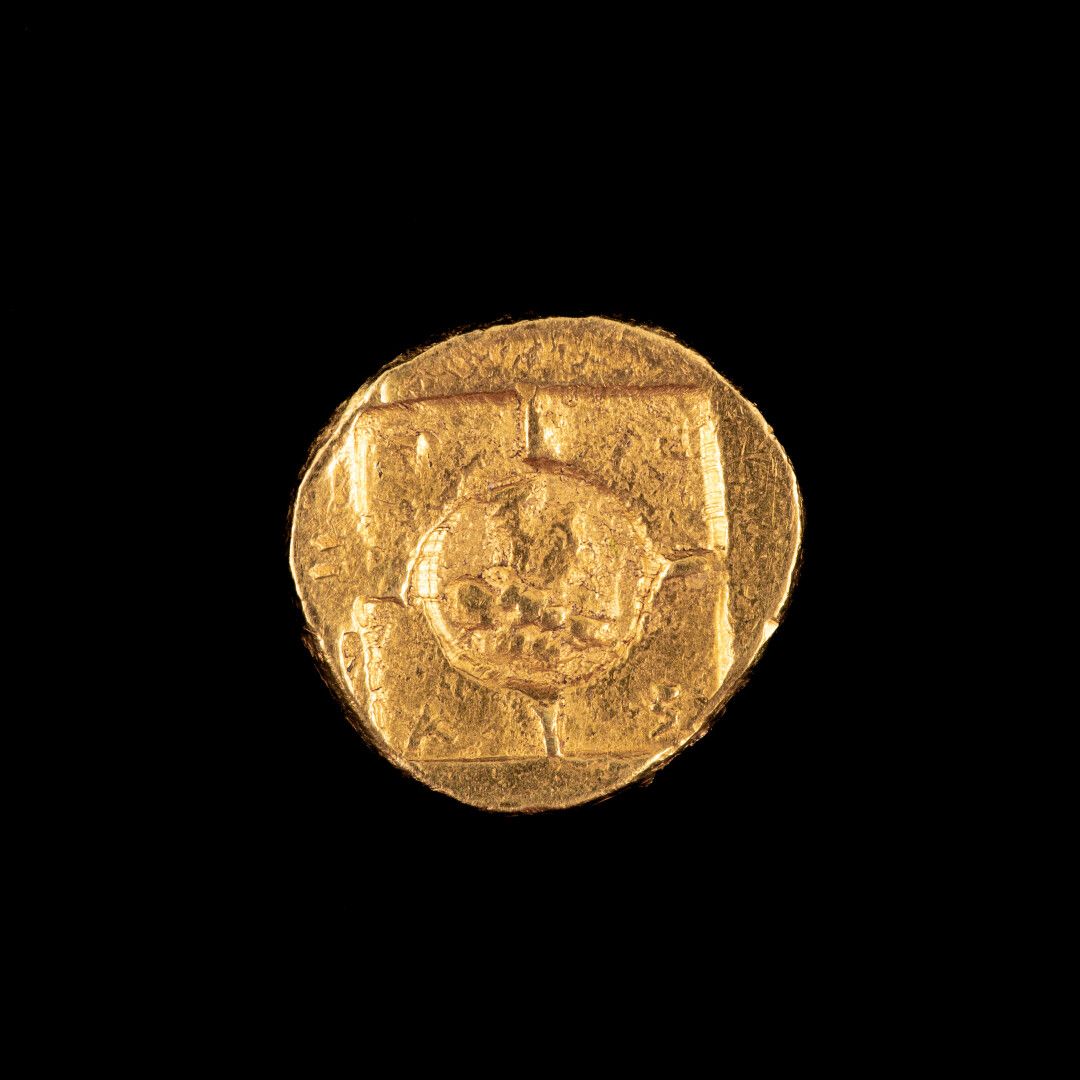 Null SIZILIEN - Syrakus 

20 Goldene Litrae 

A] Kopf des Herakles nach links- R&hellip;