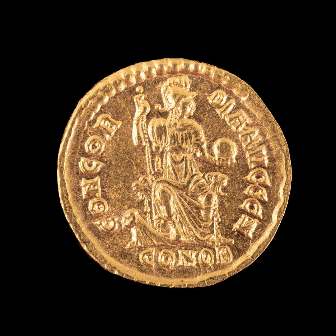 Null VALENTINIAN II Solidus gold

Constantinople - 

R/ Concordia... 

Weight: 4&hellip;