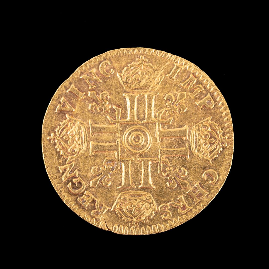 Null LOUIS XIV 

Louis d'or à la mèche longue 

1653 O - RIOM 

Poids: 6.70g - P&hellip;