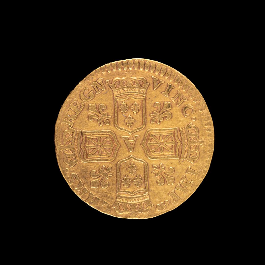 Null LOUIS XV 

1/4 Louis d'or de Noailles 

1717 In Paris - Very Rare 

Weight:&hellip;