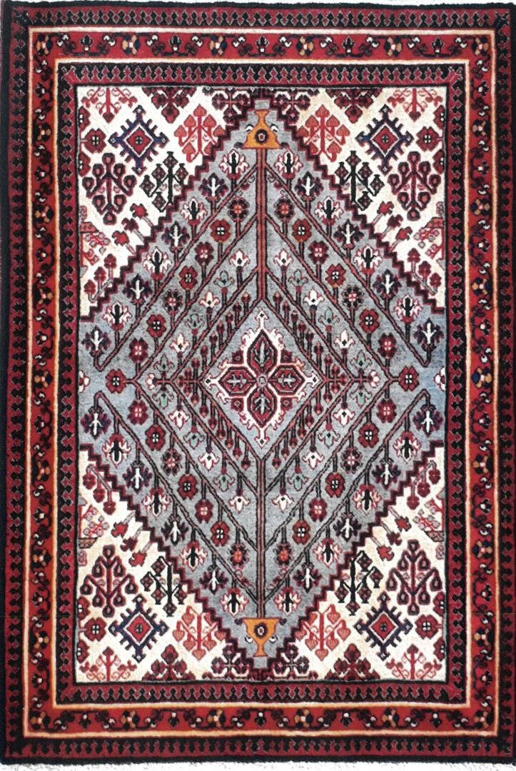 Null 来自伊朗的地毯 - Djoshagan产地

天鹅绒：羊毛。经纱：棉

167 x 107 cm 约。