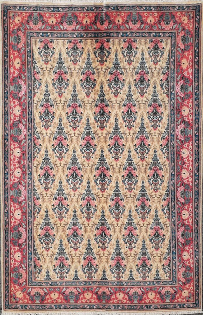 Null Carpet from Iran - Veramine origin

Velvet : wool. Chains : cotton

300 x 2&hellip;