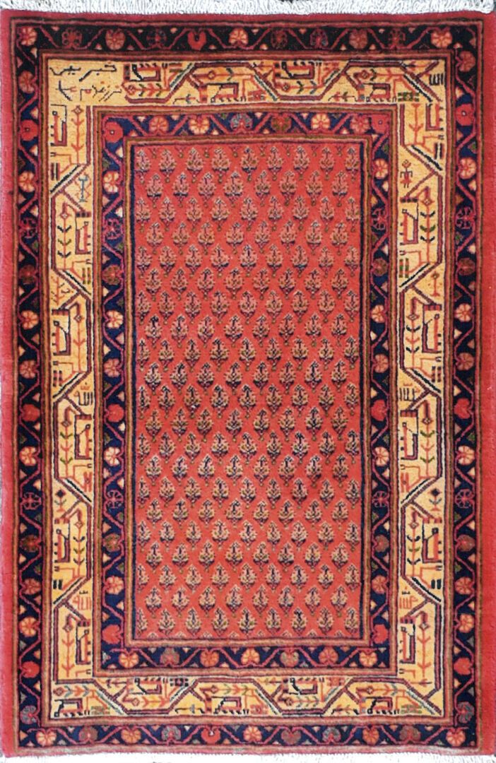 Null Tapis d'Iran - Origine Serabend

Velours : laine. Trame : coton

160 x 107 &hellip;