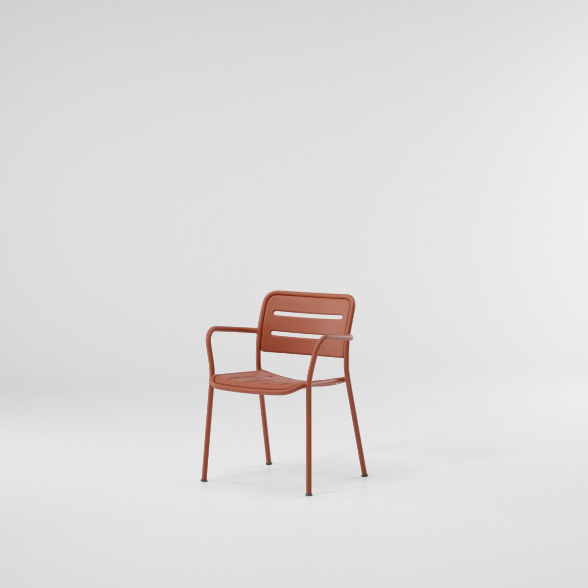 Null KETTAL, JASPER MORRISON, 乡村餐椅, 铝色Magma, 户外家具

高：80厘米，宽：56厘米，深：50厘米