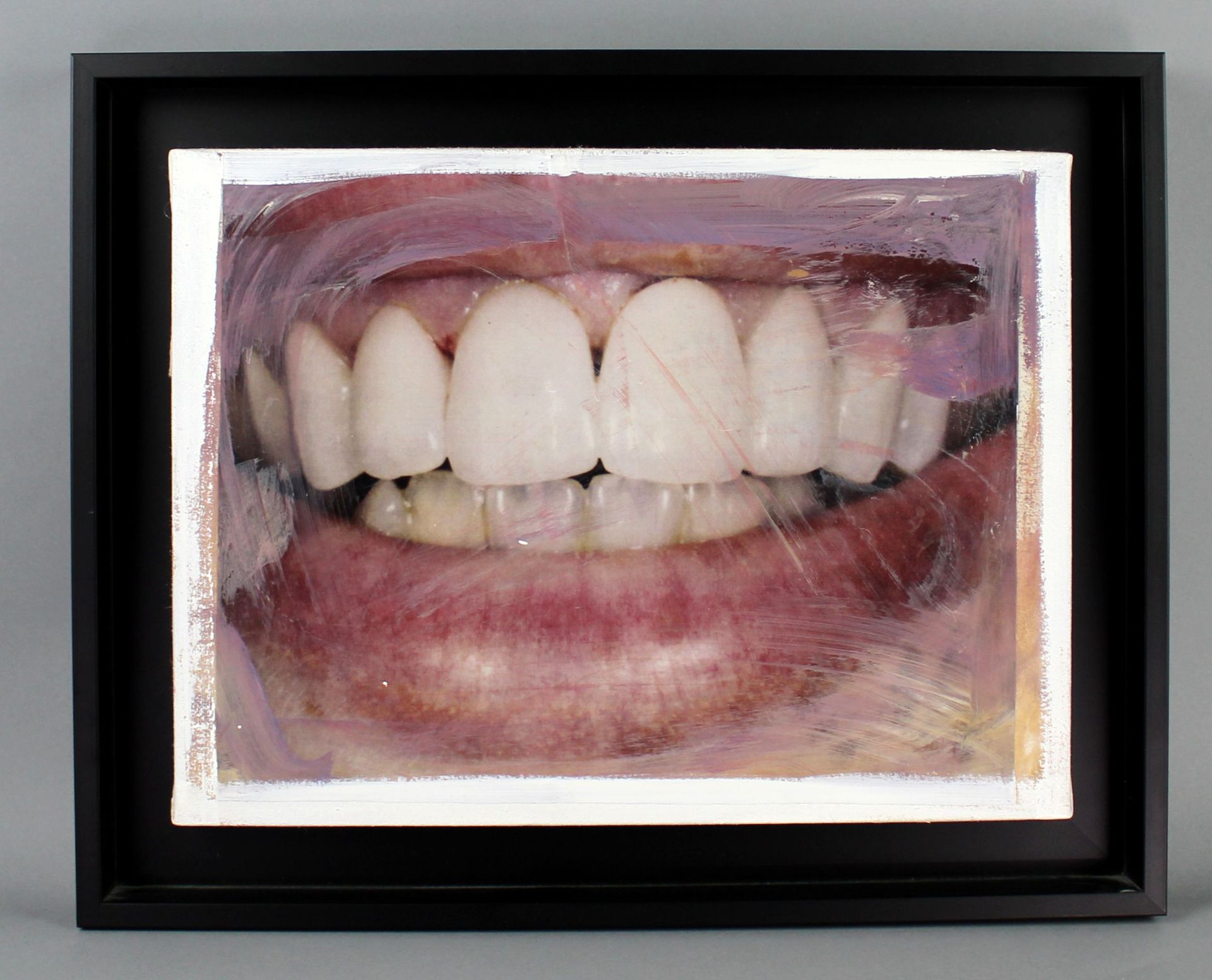Null Philippe PASQUA (1965) "Untitled" (smile) n° 13, 1998, Mixed media paper pa&hellip;