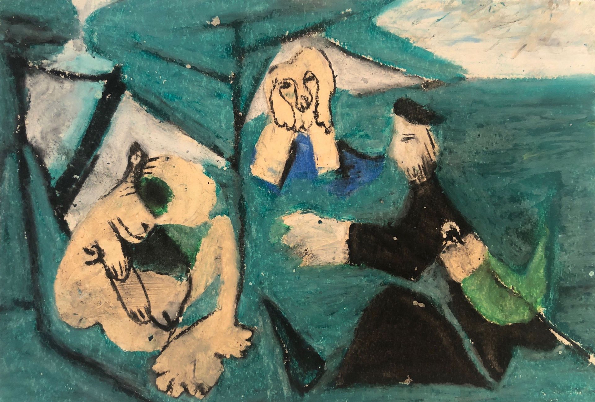 Null Escuela alrededor de 1960

Comida en la hierba

Pastel al óleo sobre papel
&hellip;