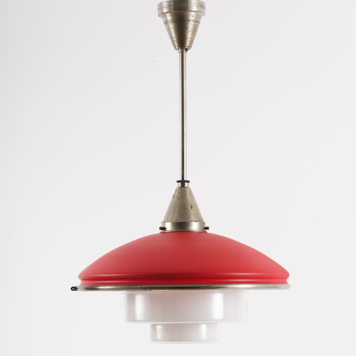 Null Otto Müller, 'Sistrah D4' ceiling light, 1931, H. 69 cm (with suspension), &hellip;