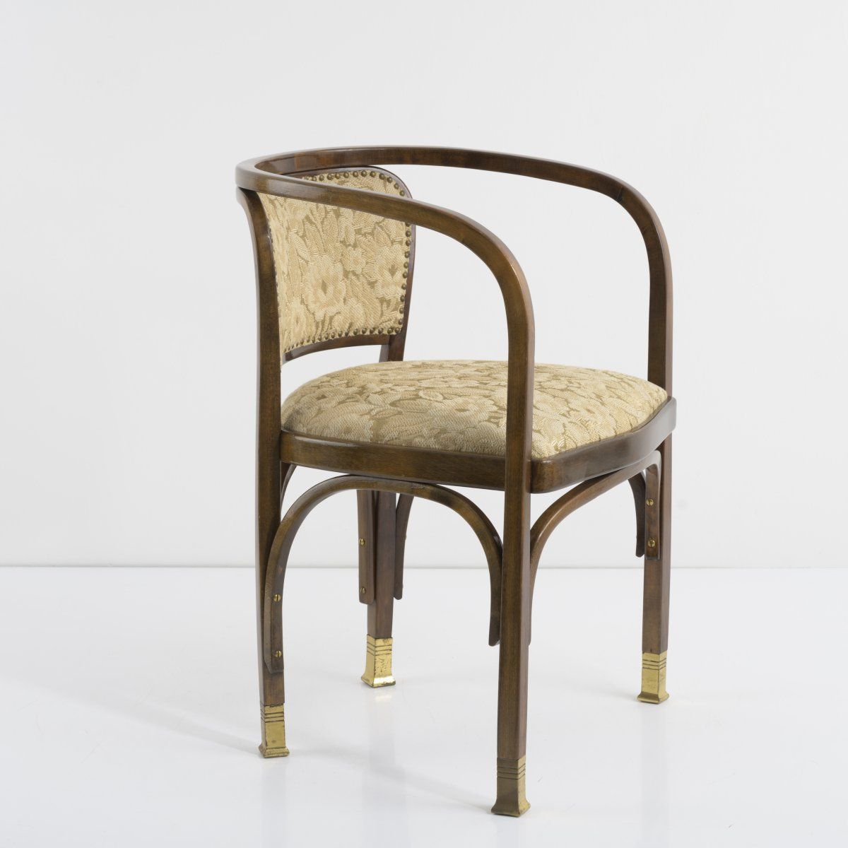 Null Gustav Siegel, '715F' armchair, c. 1899, H. 77 x 53.5 x 52 cm. Made by J. &&hellip;