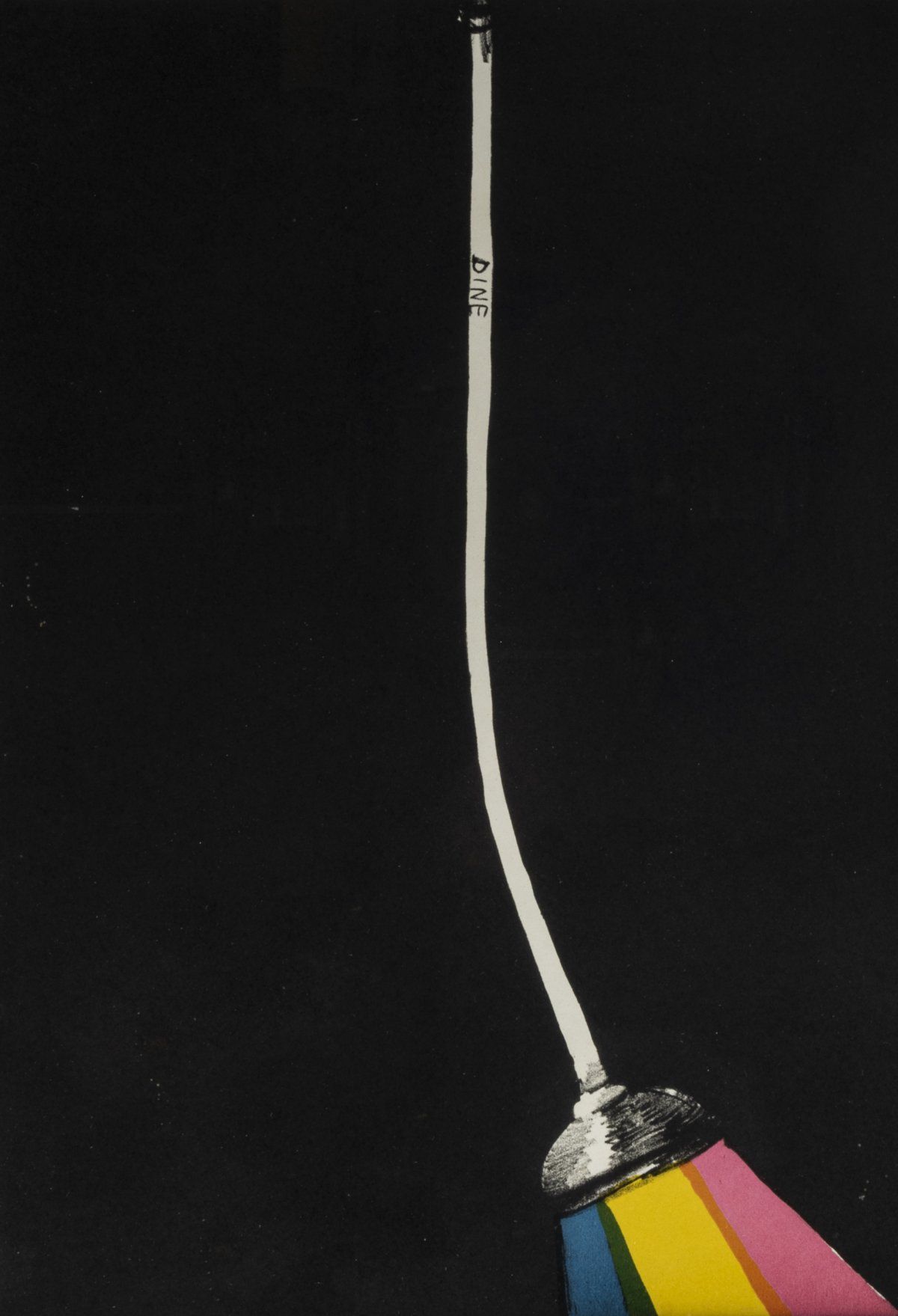 Null 吉姆-戴恩（1935年，俄亥俄州辛辛那提市-住在纽约市），《无题》选自《一分钱的生活》，1964年，彩色平版印刷在梭织纸上。38.0 x 26.4厘米&hellip;