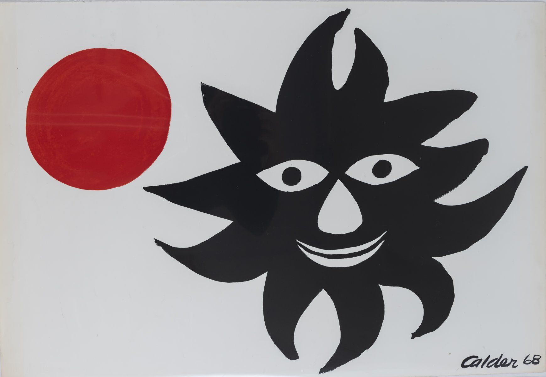 Null Alexander Calder (1898 Lawnton, PA - 1976 New York City), Sans titre (Solei&hellip;