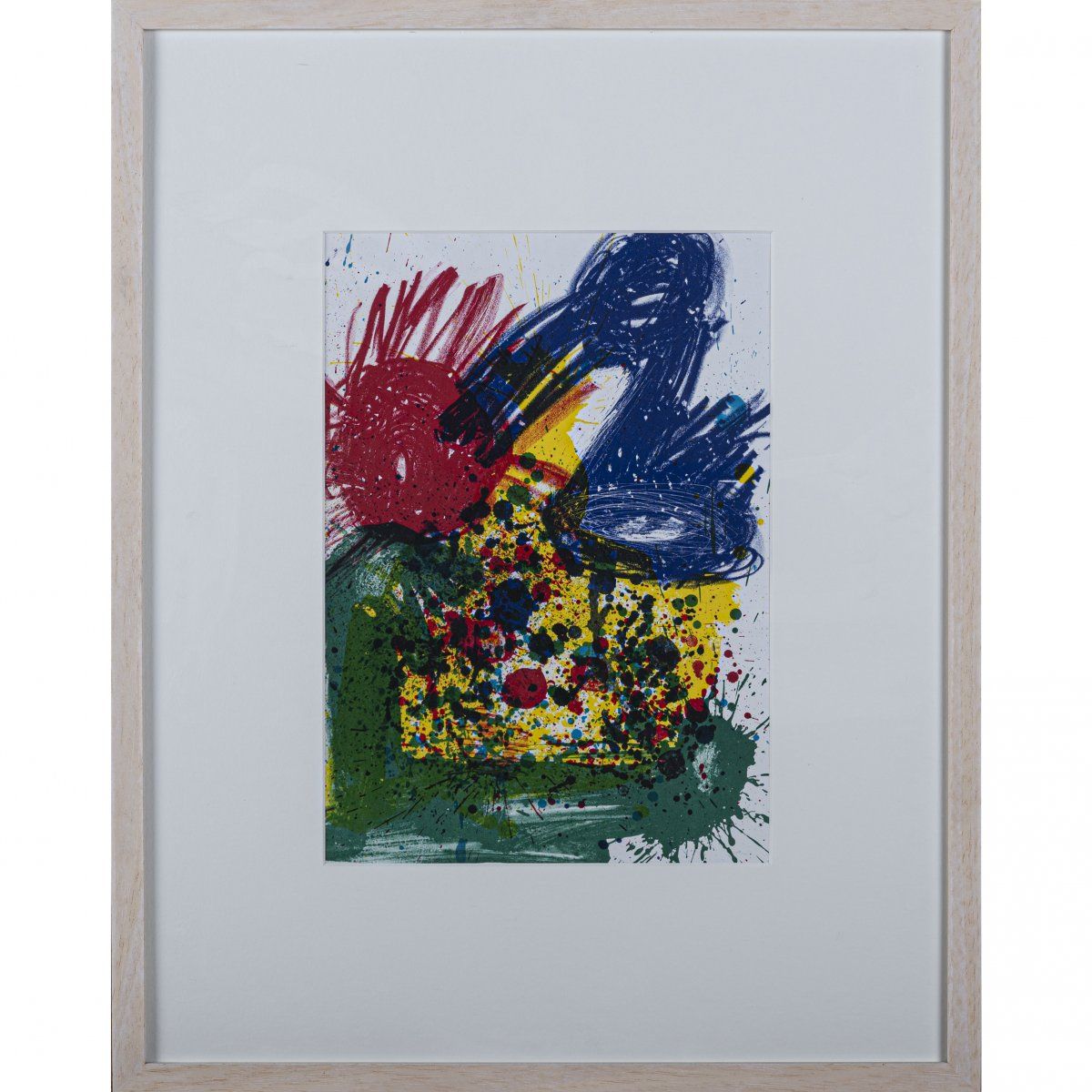 Null 丁雄泉（1929年上海-2010年纽约），《无题》选自《一分钱的生活》，1964年，彩色平版印刷在编织纸上。38.8 x 26.9厘米（剪裁），67.&hellip;
