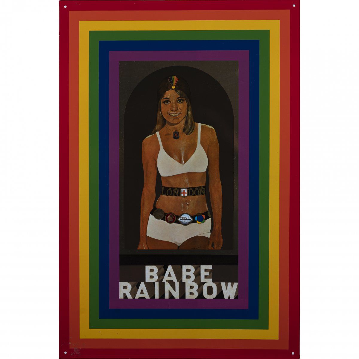 Null Peter Blake (1932 Dartford - vit et travaille à Londres), 'Babe Rainbow', 1&hellip;