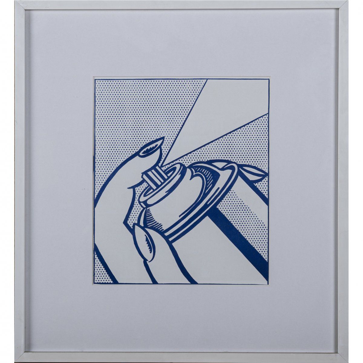 Null Roy Lichtenstein (1923 New York - 1997 ebenda), "Spray Can" aus "One Cent L&hellip;
