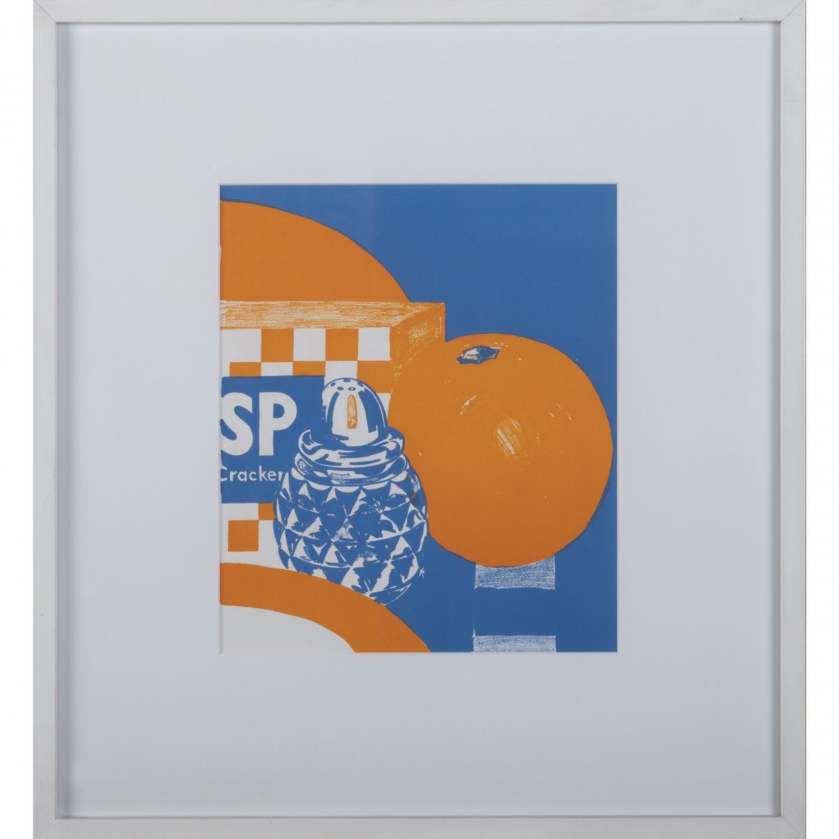 Null 汤姆-韦塞尔曼（1931年辛辛那提-2004年同上），《无题》选自《一分钱的生活》，1964年，梭织纸彩色石版画。31.7 x 26.3厘米（垫子剪裁&hellip;