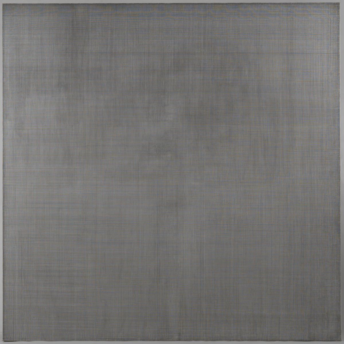 Null 格哈德-梅尔茨（1947年，马门多夫-生活和工作在慕尼黑和佩西亚），《无题》（抽象构图），1977年，布面黑墨水（线描）。198.0 x 198.0厘&hellip;