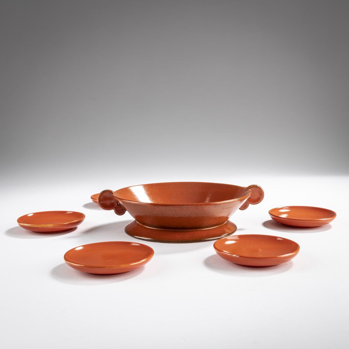Null Margarete Heymann-Loebenstein-Marks, Doll Service, c. 1930, 7 pieces: bowl &hellip;