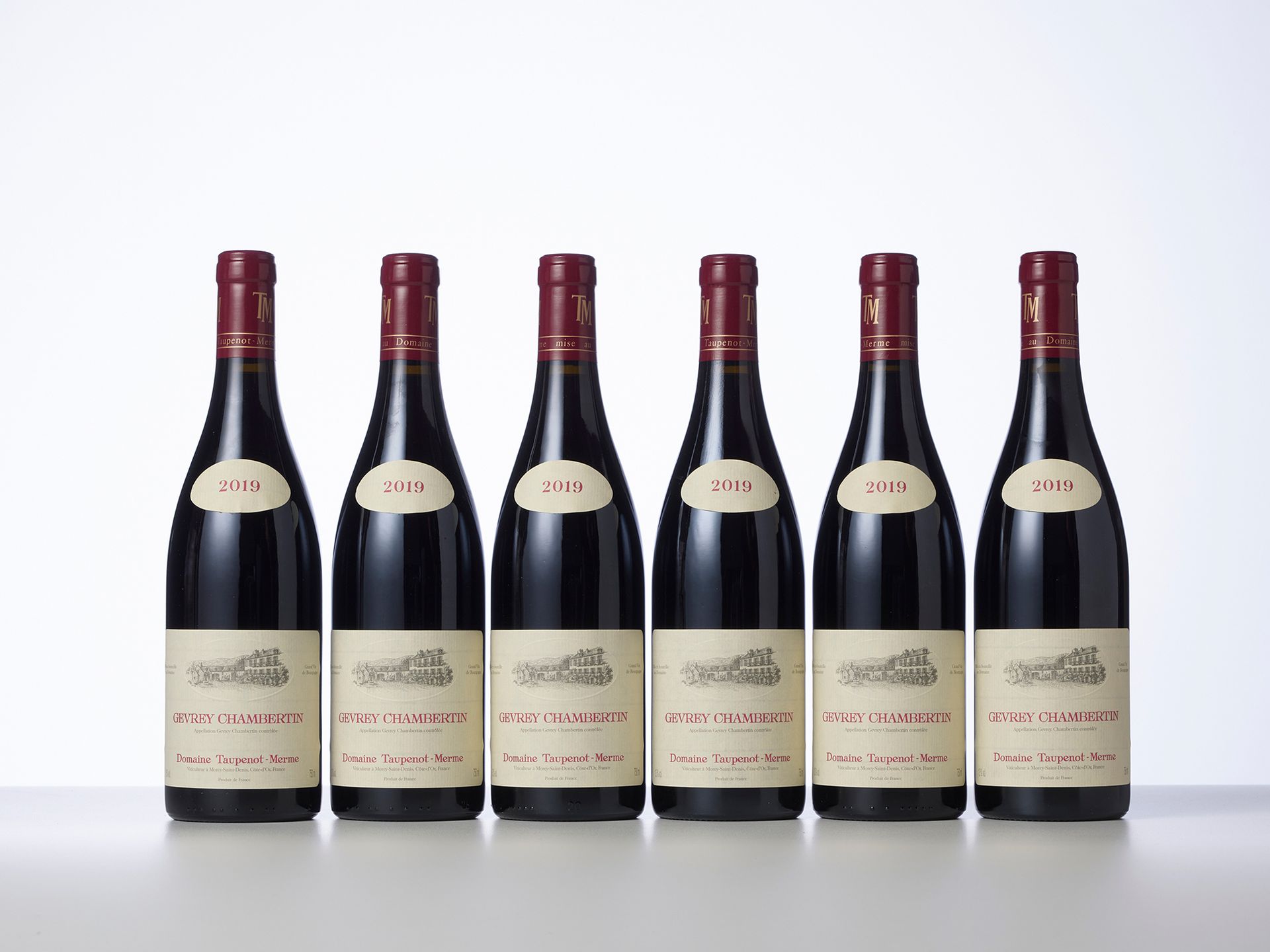 Null 6 Flaschen GEVREY-CHAMBERTIN 

Jahr : 2019 

Bezeichnung : Domäne Taupenot-&hellip;