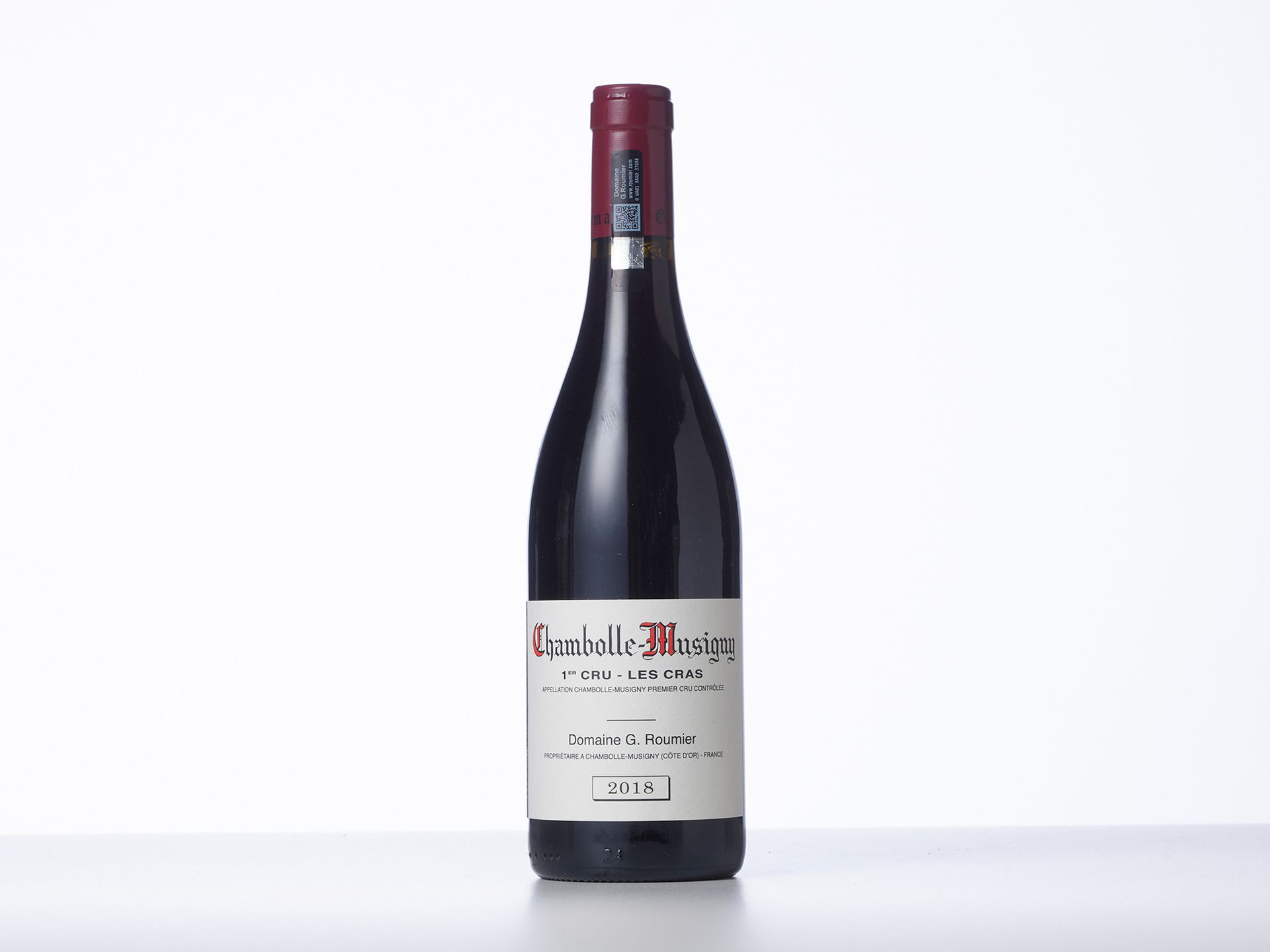 Null 1 Bouteille CHAMBOLLE-MUSIGNY LES CRAS (1° Cru) 

Année : 2018 

Appellatio&hellip;