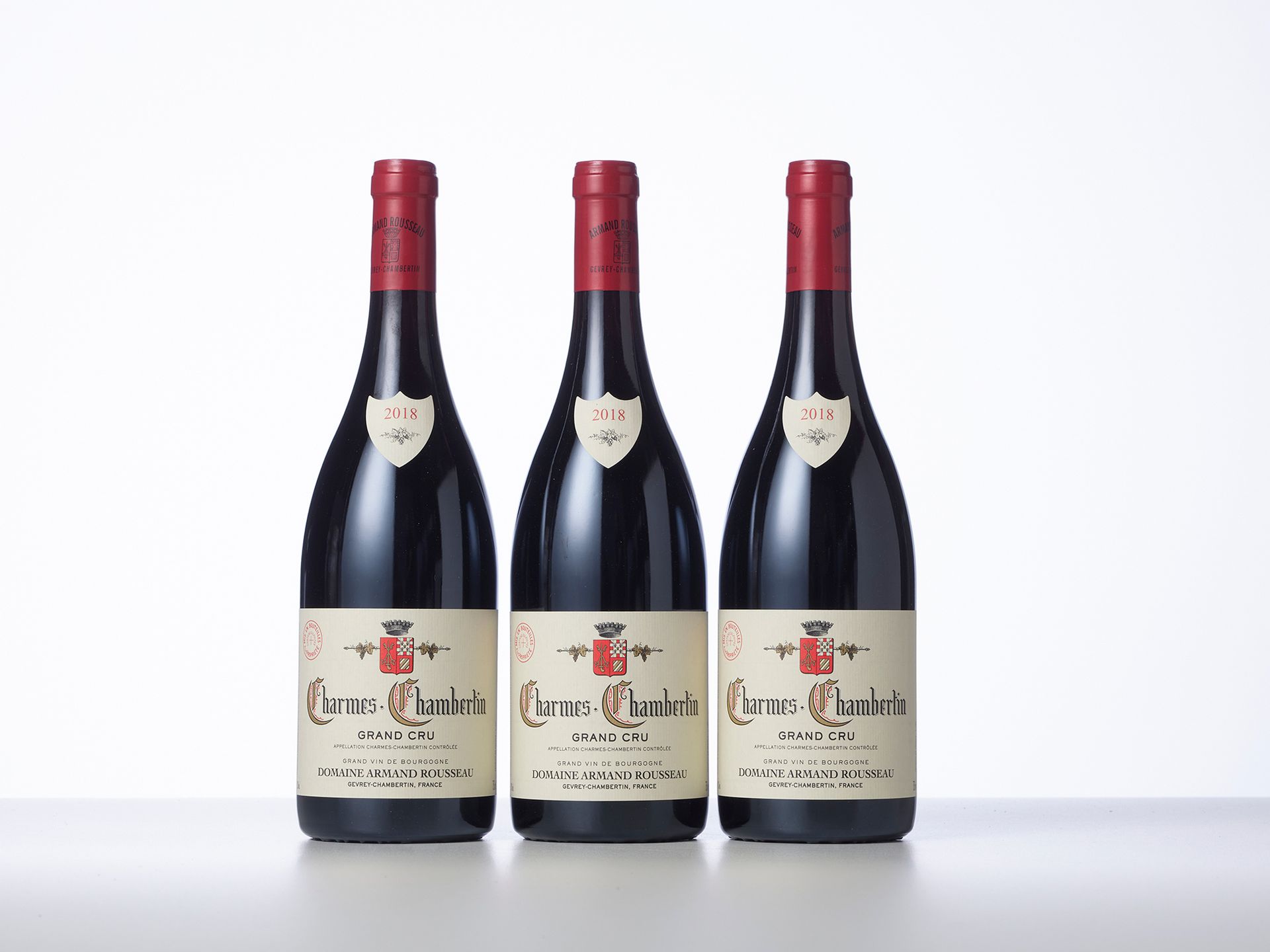 Null 3 Bouteilles CHARMES-CHAMBERTIN (Grand Cru) 

Année : 2018 

Appellation : &hellip;
