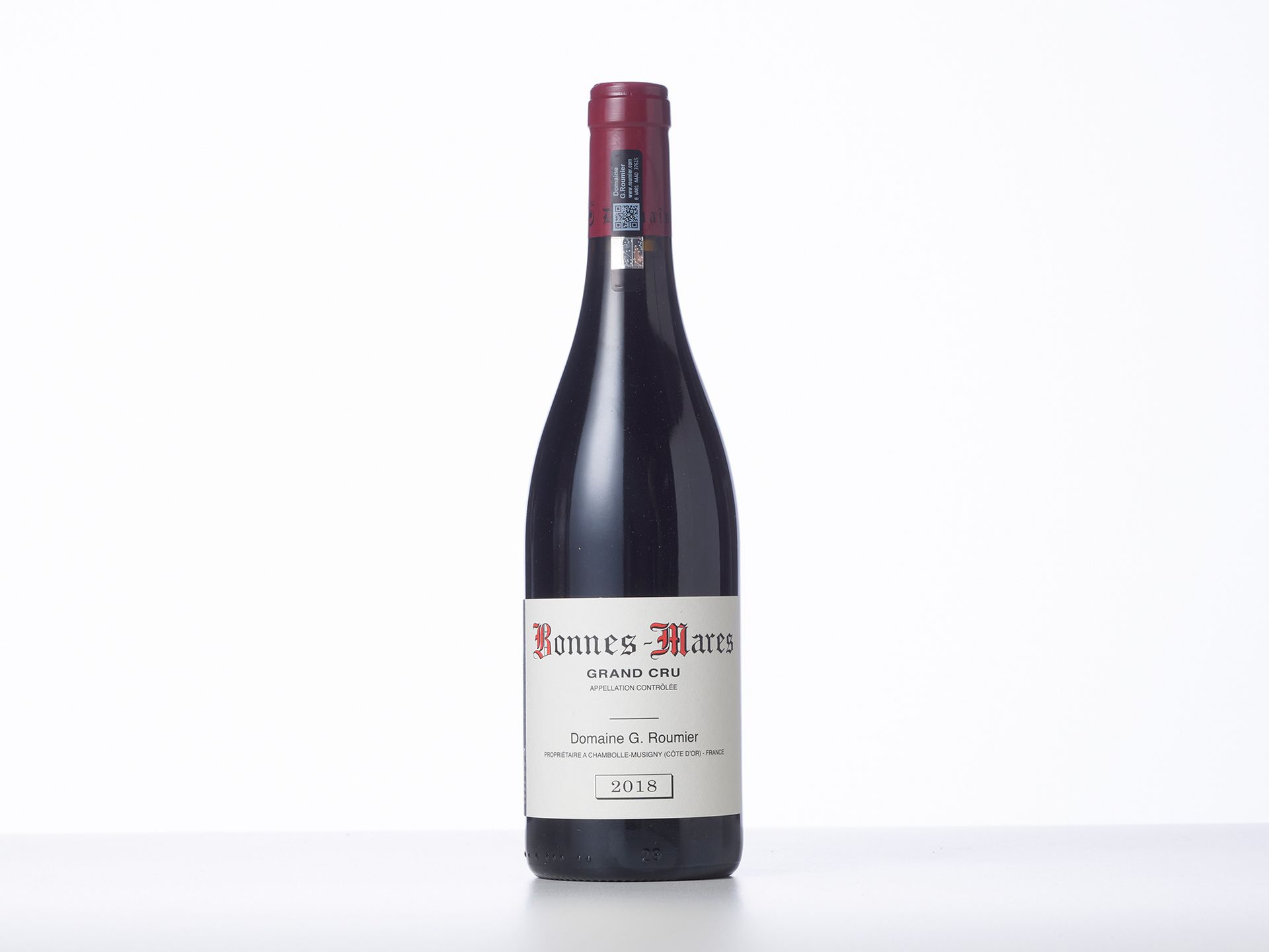 Null 1 Bottle BONNES-MARES (Grand Cru) 

Year : 2018 

Name : Domaine Georges Ro&hellip;
