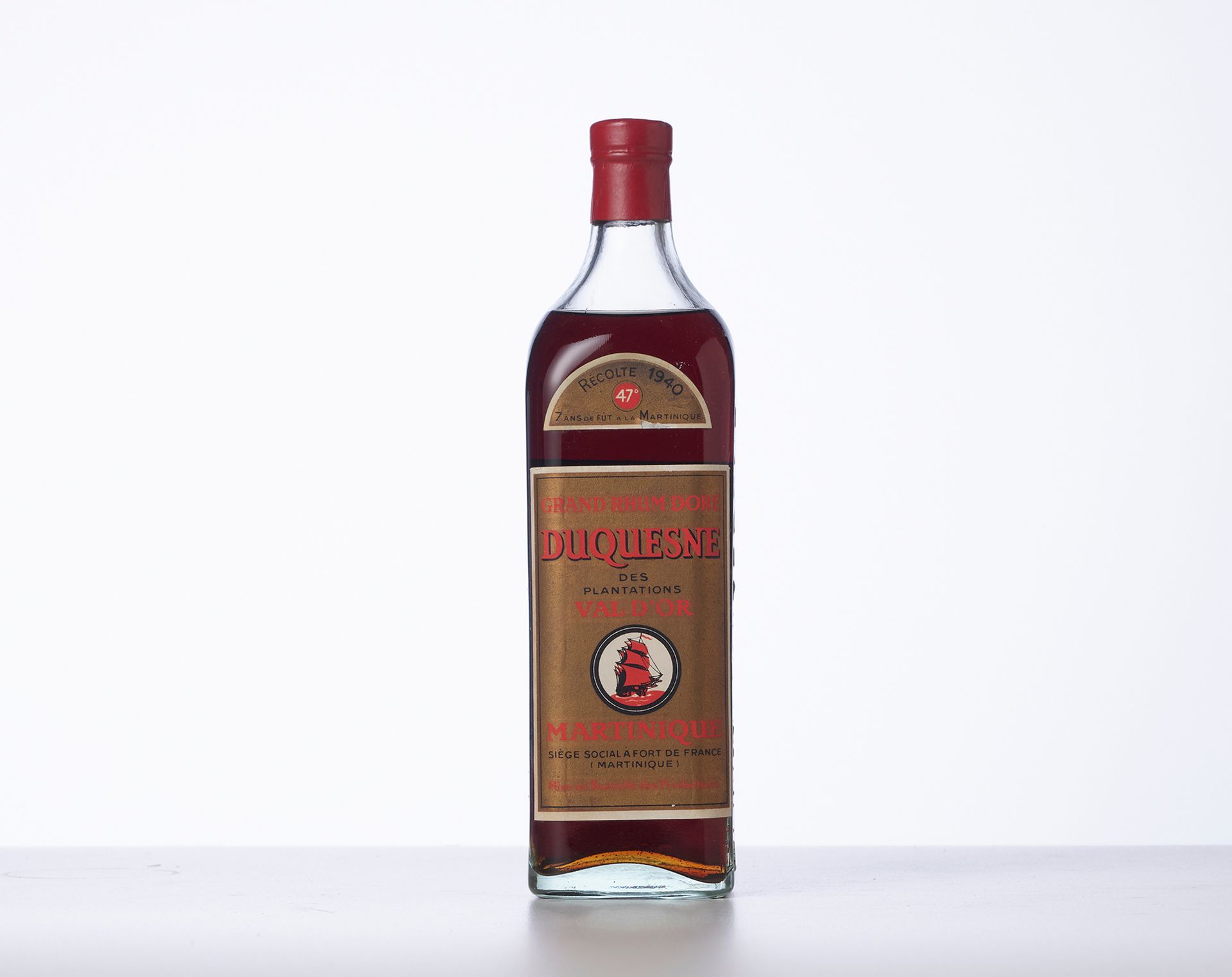 Null 1 Bouteille GRAND RHUM DORE DES PLANTATIONS DU VAL D'OR DE LA MARTINIQUE 

&hellip;