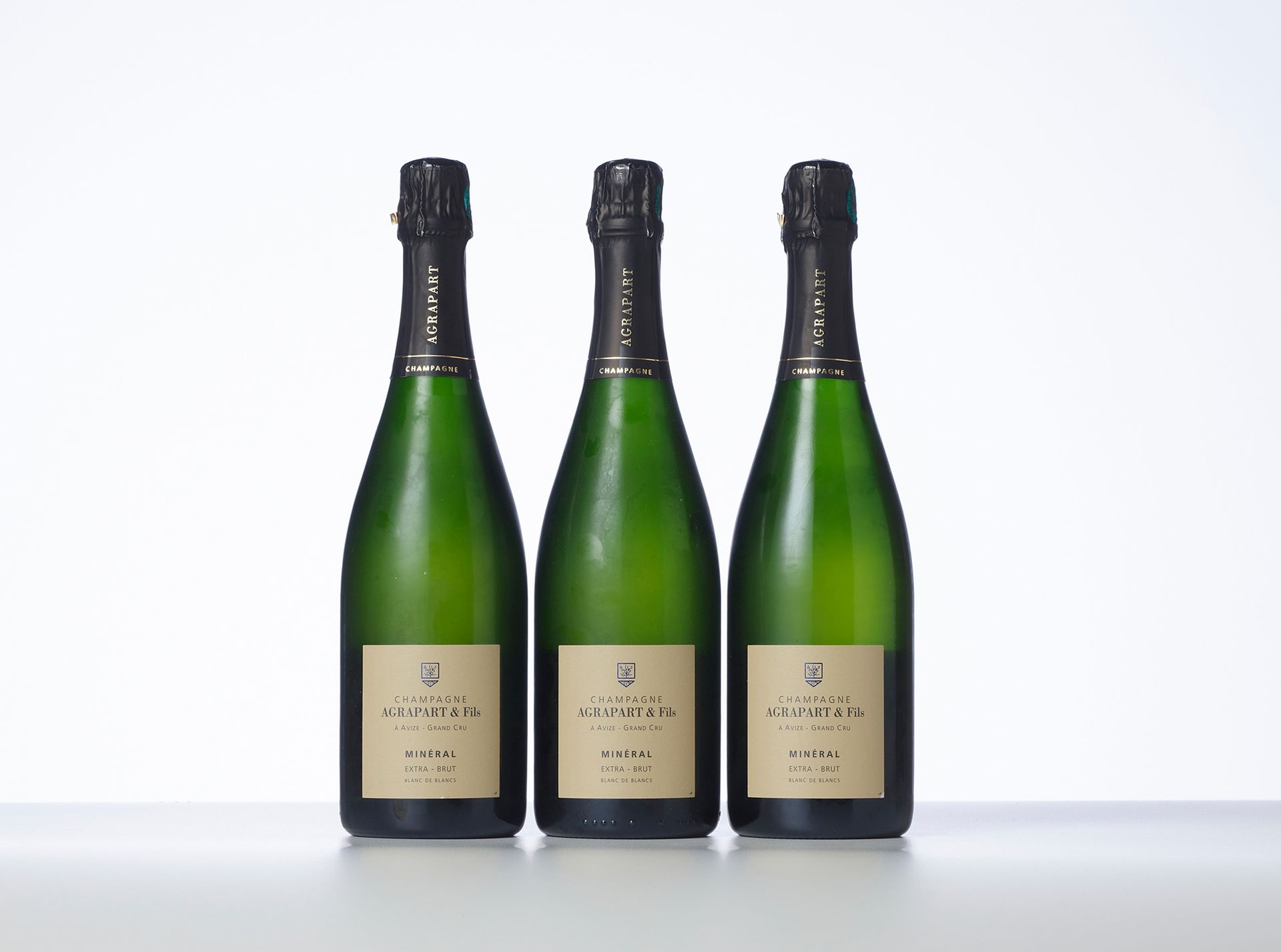 Null 3 Bouteilles CHAMPAGNE EXTRA-BRUT GRAND CRU BLANC DE BLANCS "MINERAL" 

Ann&hellip;