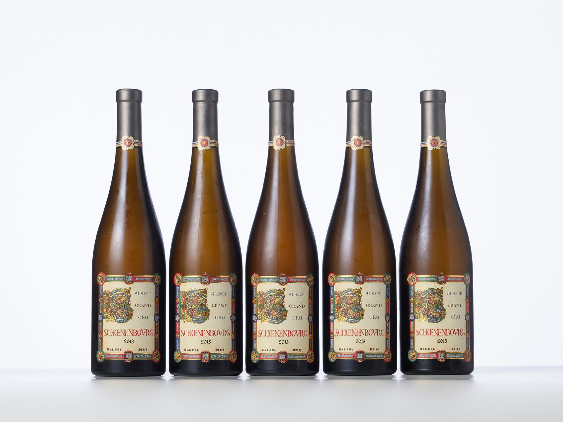 Null 5 Flaschen ALSACE SCHOENENBOURG 

Jahrgang: 2013 

Bezeichnung: Marcel Deis&hellip;