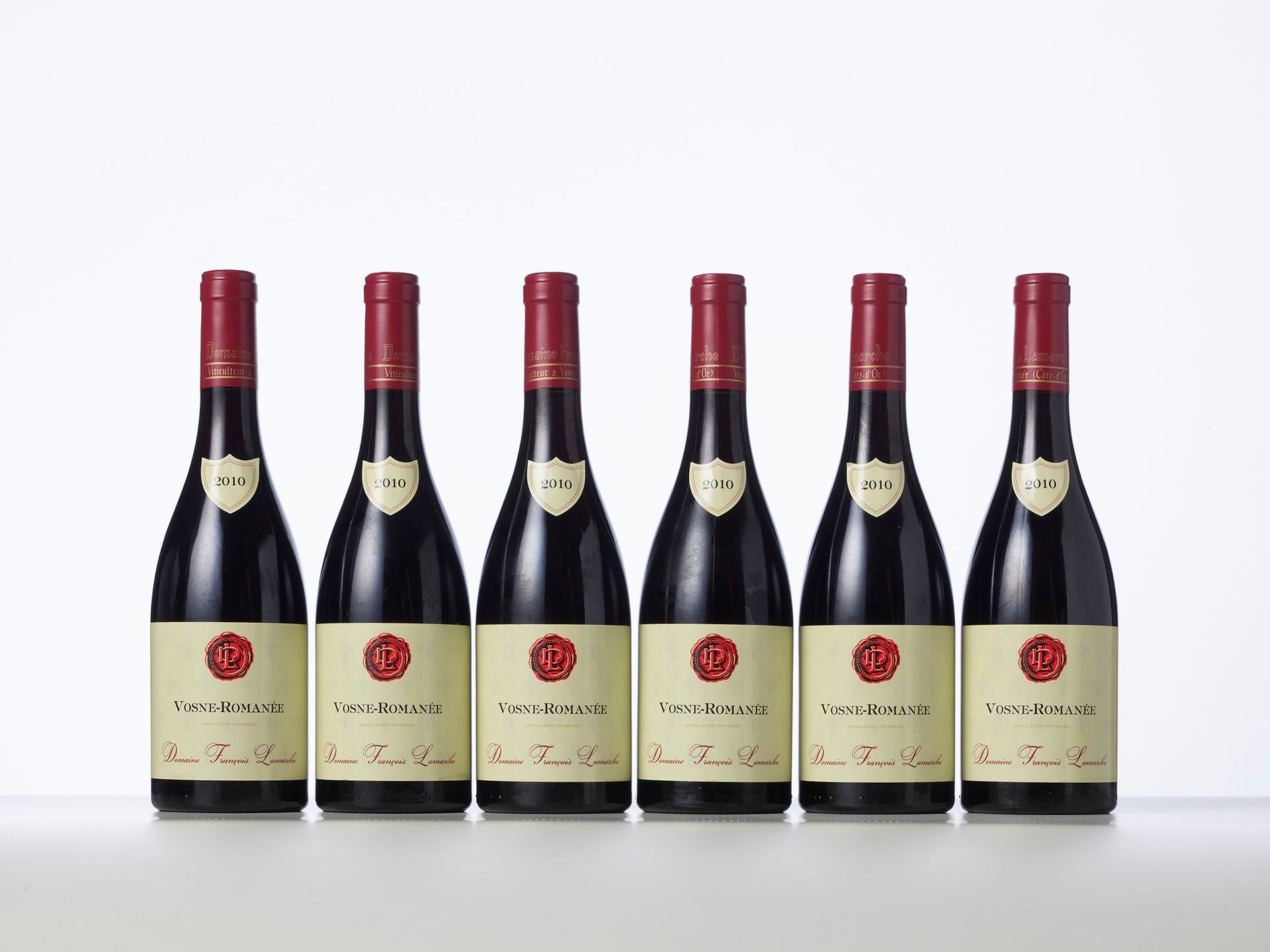 Null 6 Bottles VOSNE-ROMANEE 

Year : 2010 

Appellation : Domaine François Lama&hellip;
