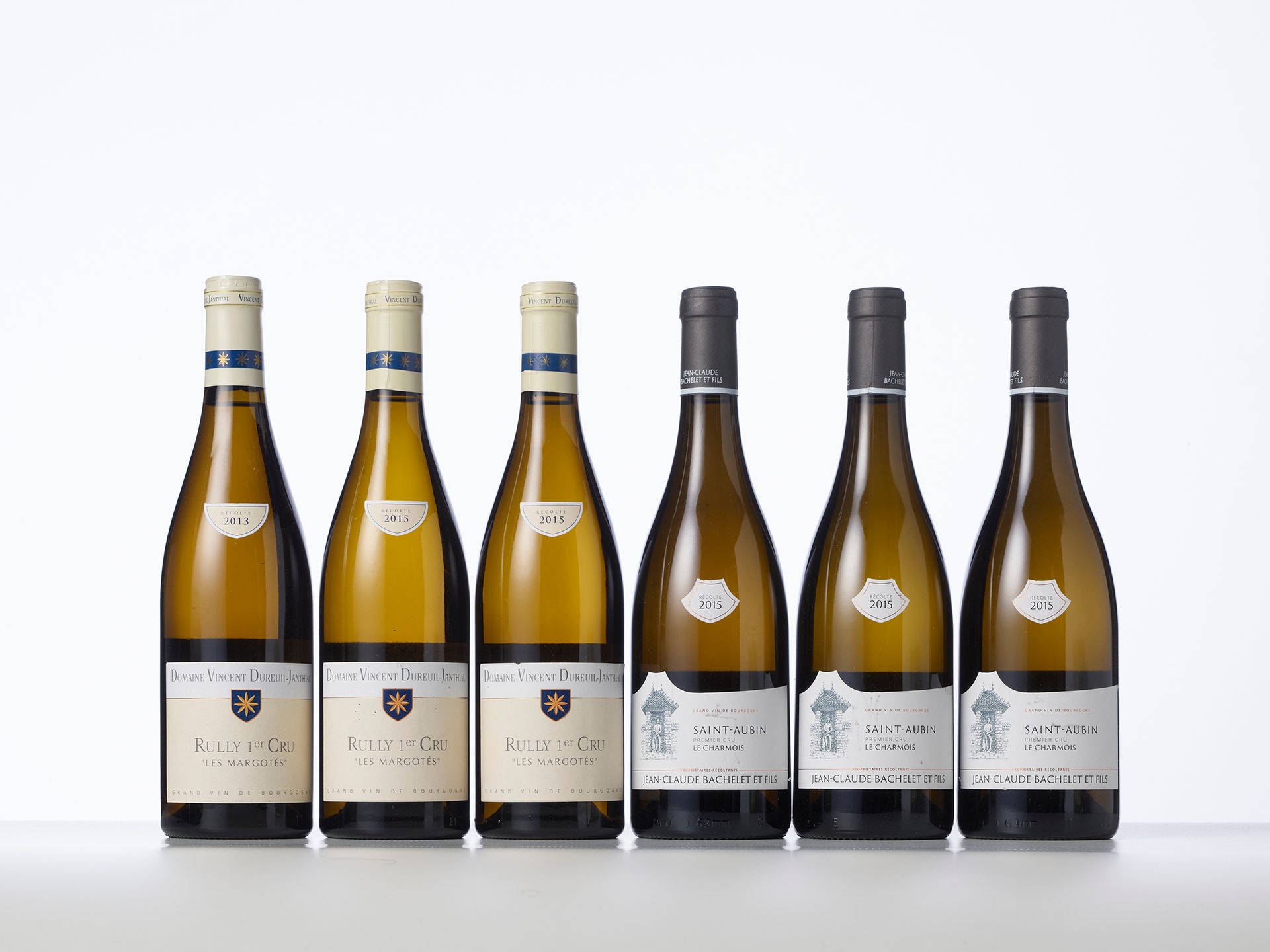 Null 3瓶SAINT-AUBIN LE CHARMOIS白葡萄酒 (1° Cru) 

年份：2015年 

产区：让-克劳德-巴切莱特酒庄及子酒庄 

备&hellip;
