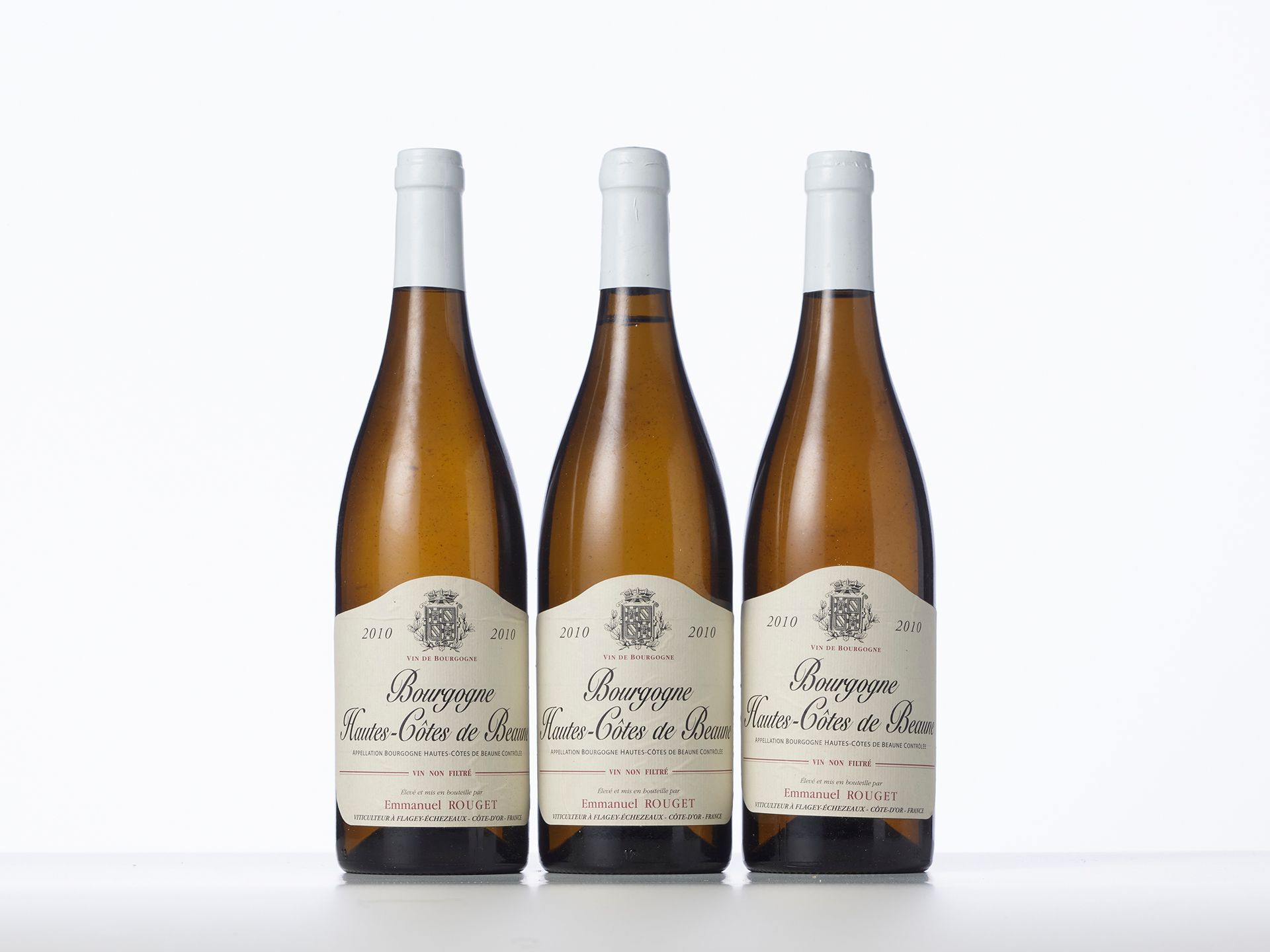 Null 3 Flaschen BOURGOGNE HAUTES-CÔTES DE BEAUNE Weißwein 

Jahr: 2010 

Bezeich&hellip;
