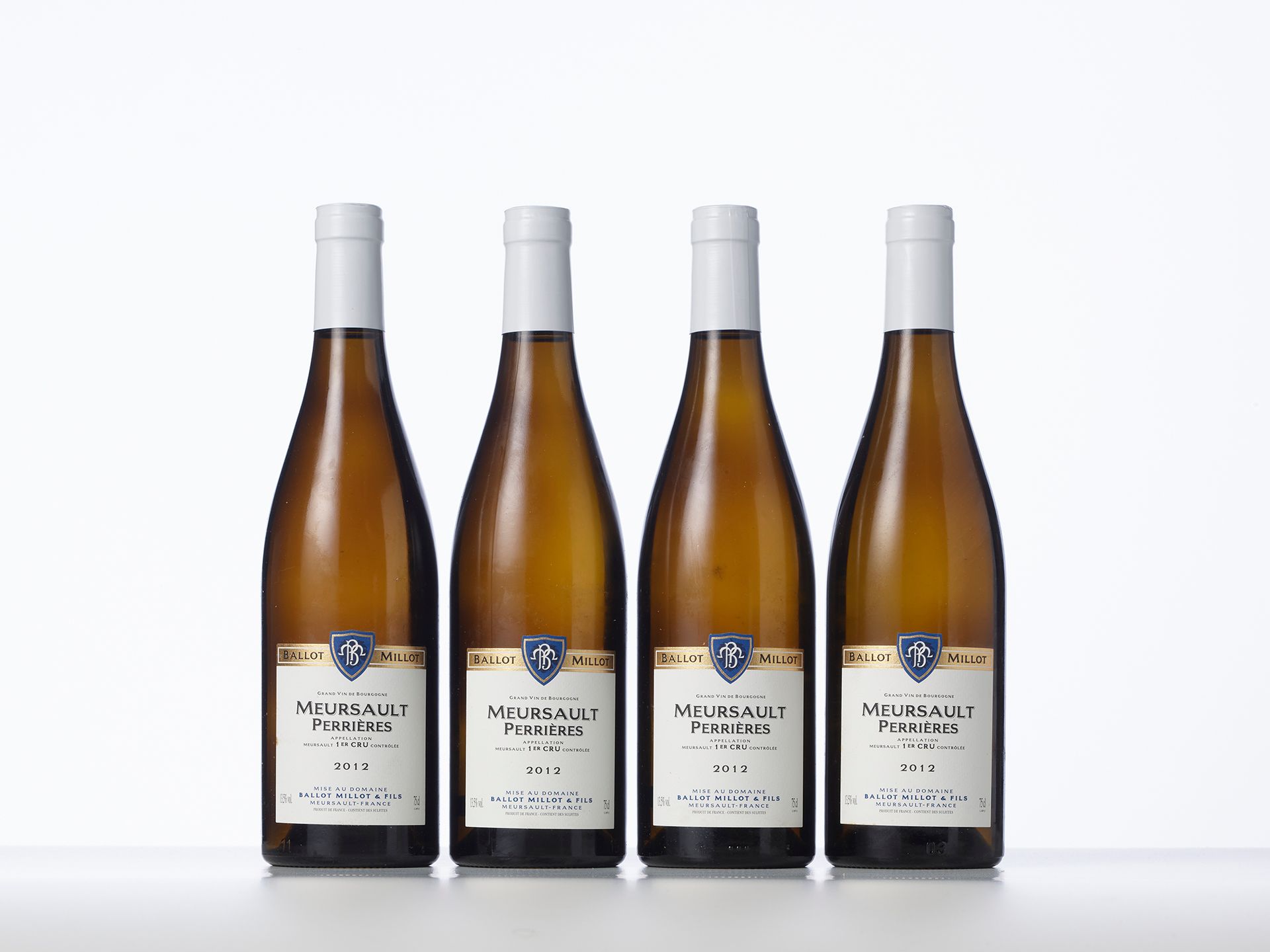 Null 4瓶MEURSAULT-PERRIERES (1° Cru) 

年份：2012年 

产区：巴洛特-米洛酒庄